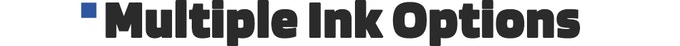 PrintPods Ink Options PrintPods Ink Options